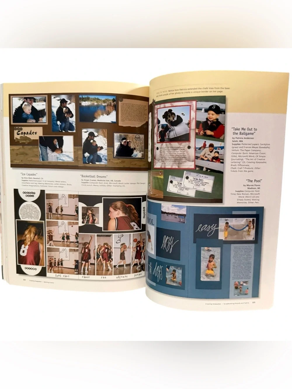 2004 Creating Keepsakes Scrapbooking Friends & Family Idea & Tips Book